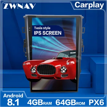 PX6 Tesla Style Big Screen Android 8 Car Multimedia Player For Ford Fusion Mondeo MK5 2013+ GPS Audio Radio stereo BT head unit
PX6 Tesla Style Big Screen Android 8 Car Multimedia Player For Ford Fusion Mondeo MK5 2013+ GPS Audio Radio stereo BT head unit