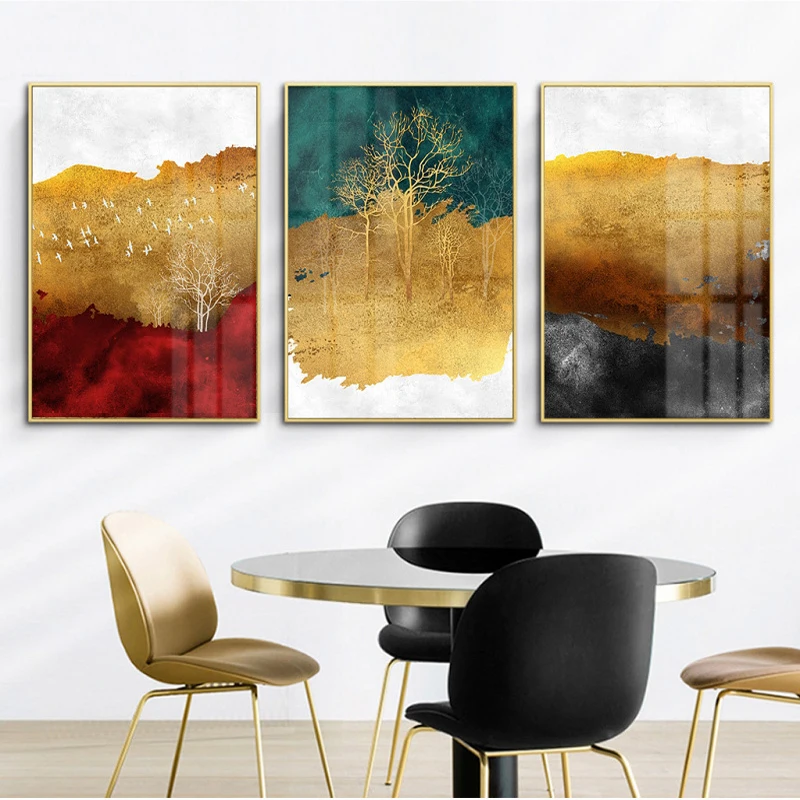 Nordic Abstract Modern Multicolored Abstract Geometric Golden Forest Lanscape Posters and Print Unique Decor Decorative 2-28
Nordic Abstract Modern Multicolored Abstract Geometric Golden Forest Lanscape Posters and Print Unique Decor Decorative 2-28