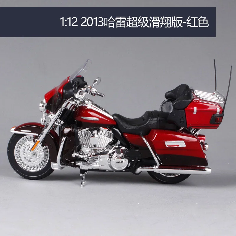 Maisto 1:12 Harley Davidson 2013 FLHRC King классический мотоцикл металлическая модель игрушки для