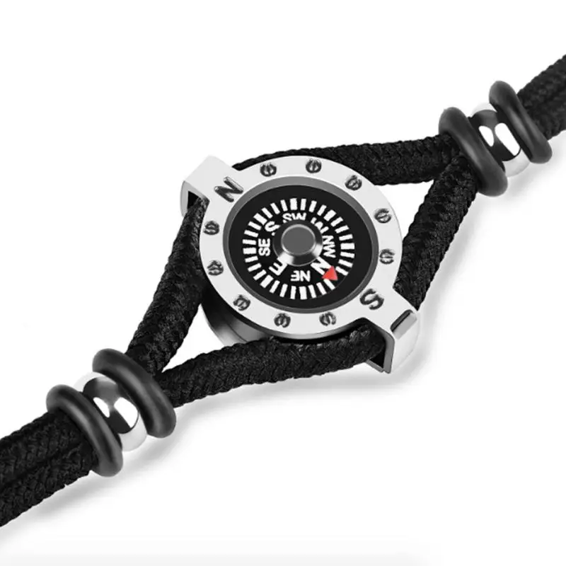 Outdoor Enthusiast Emergency Compass Paracord Bracelet for Outdoor Camper Hiker 649D
Outdoor Enthusiast Emergency Compass Paracord Bracelet for Outdoor Camper Hiker 649D