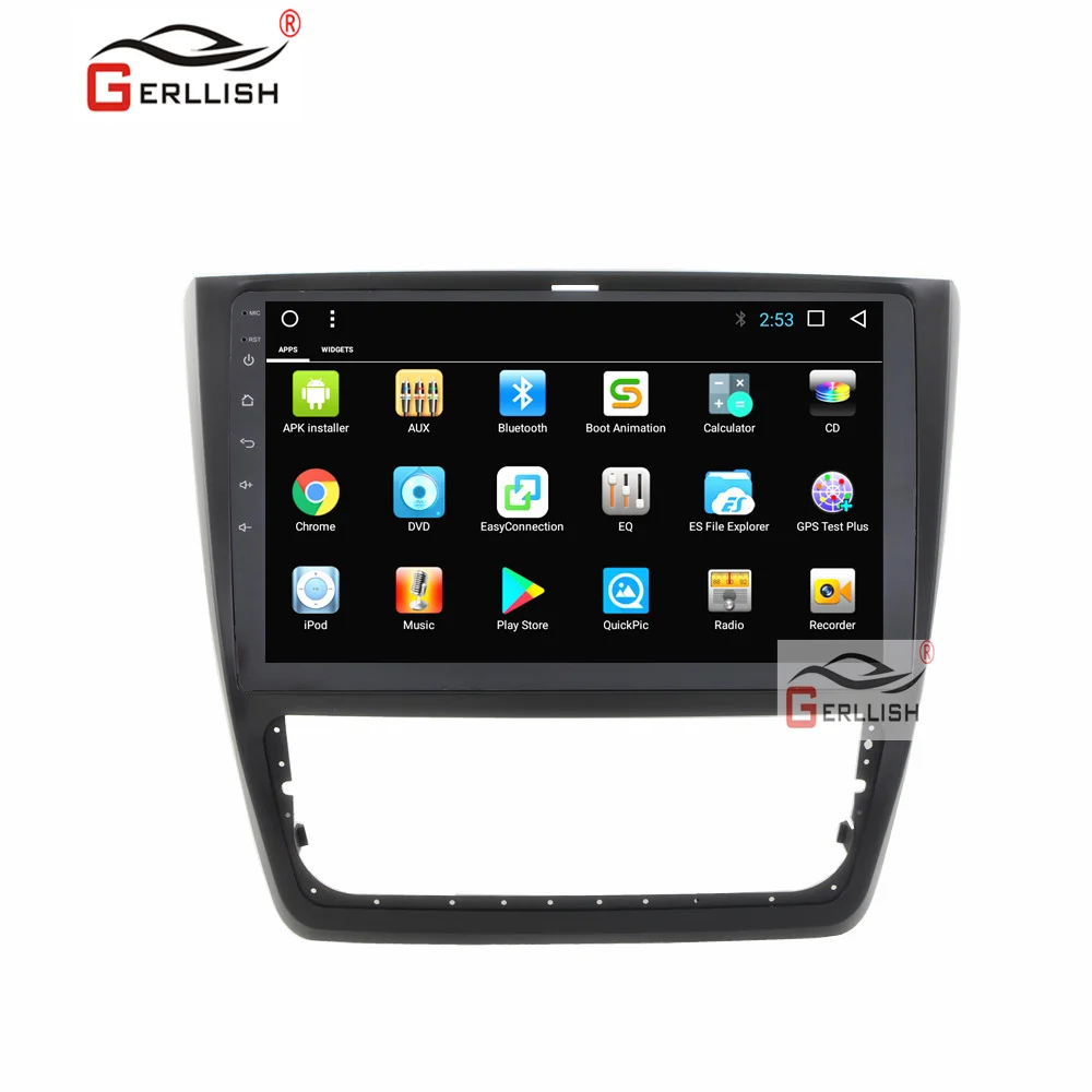 Автомагнитола для Skoda Yeti 5L 2012 2013 2014 мультимедийный видеоплеер навигатор GPS Android 2din