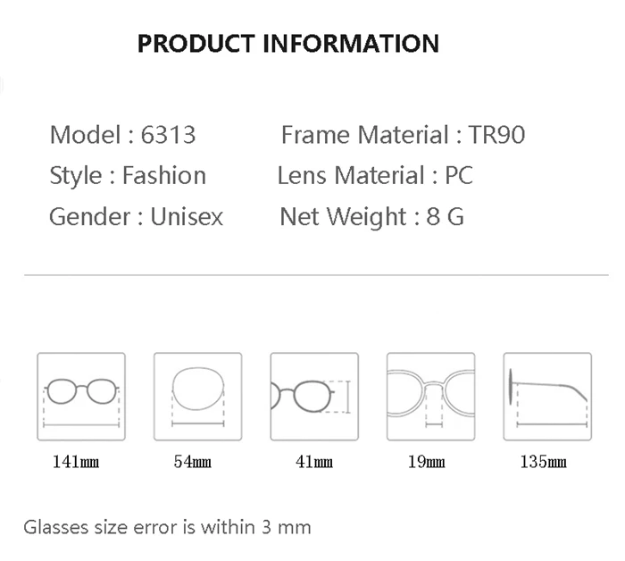 Duże kwadratowe okulary korekcyjne kobiety mężczyźni Ultralight komputer biznesowy Optical Glasse 11 H0d7bbcdd263947a9ad5affaa9f7bf963j
