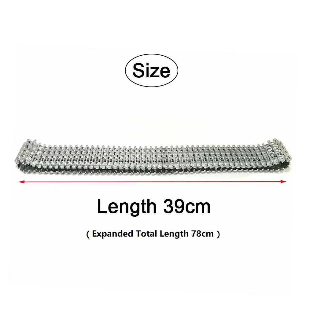 Metal Tracks Caterpillar Crawler Chain for Heng Long 3818 1/16 RC Tiger