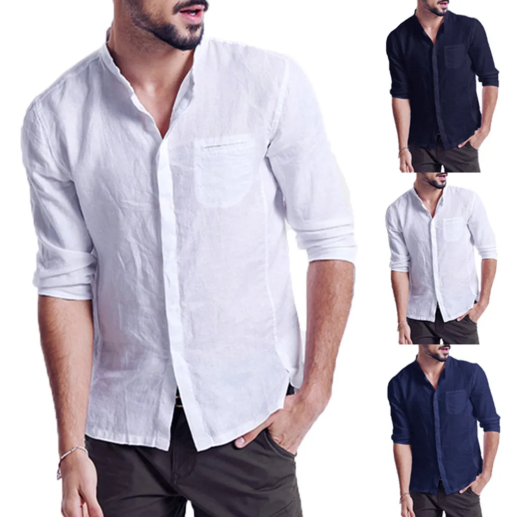 Men Three Quarter Vintage Linen Solid Short Sleeve Retro Tops Blouse Autumn blouse Casual Fashion linens men shirt
Men Three Quarter Vintage Linen Solid Short Sleeve Retro Tops Blouse Autumn blouse Casual Fashion linens men shirt