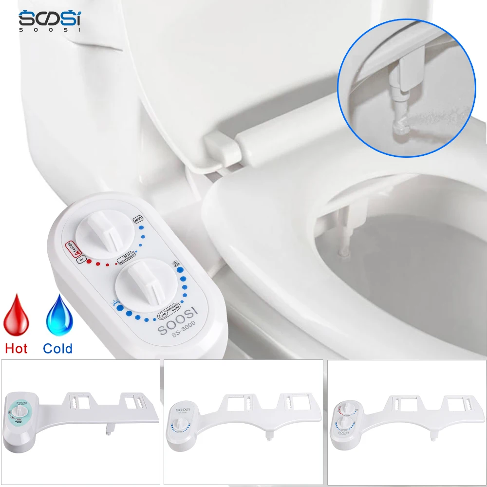 Non-Electric Bidet Toilet Seat Attachment with Self Cleaning Nozzle Single Nozzle Muslim Washing Simple Mechanical Hose Shower
Non-Electric Bidet Toilet Seat Attachment with Self Cleaning Nozzle Single Nozzle Muslim Washing Simple Mechanical Hose Shower