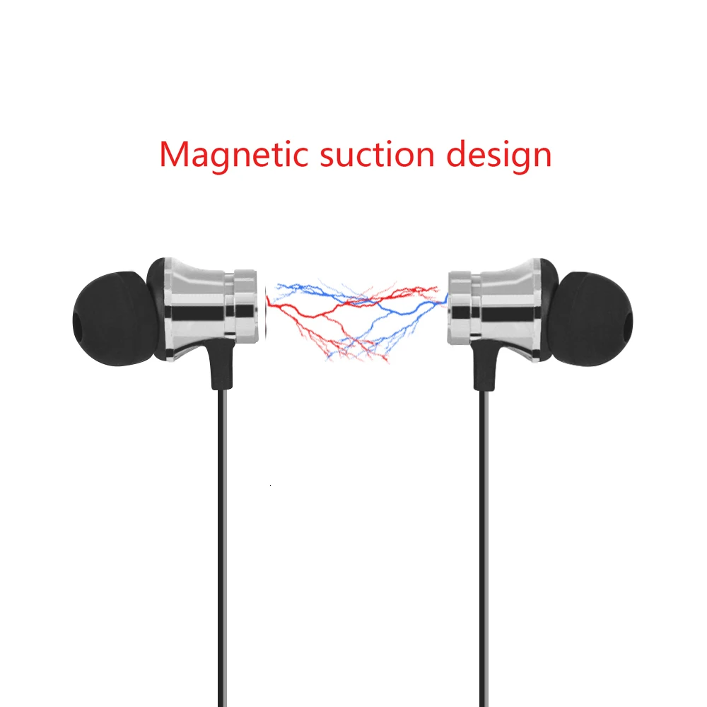 Magnetic Metal Headphone