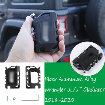 Durable And Practical Black Alloy Key Fob Cover Case Protector Shell For Jeep Gladiator JT/JL 2018+
Durable And Practical Black Alloy Key Fob Cover Case Protector Shell For Jeep Gladiator JT/JL 2018+