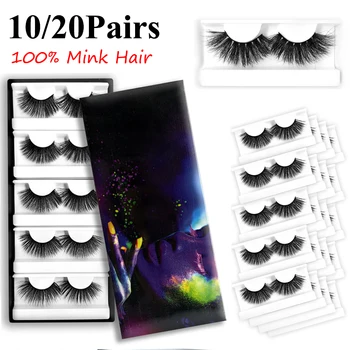 10/20 pairs 100% 3D Mink False Eyelashes Thick Long Dramatic Fluffy Handmade Lashes Extension Reusable Lashes Natural Makeup
10/20 pairs 100% 3D Mink False Eyelashes Thick Long Dramatic Fluffy Handmade Lashes Extension Reusable Lashes Natural Makeup