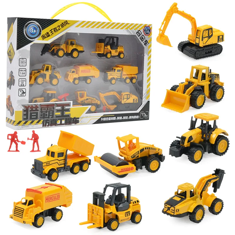 8 Pcs Children's Toy Mini Engineering Car Tractor Toy Engineering Vehicle Set for Excavator Sliding Alloy Vehicle Model Cars
8 Pcs Children's Toy Mini Engineering Car Tractor Toy Engineering Vehicle Set for Excavator Sliding Alloy Vehicle Model Cars