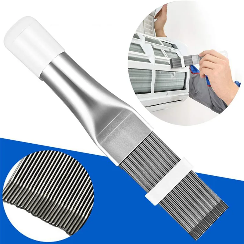 Cleaning Tool Air Conditioner Fin Repair Tool Coil Comb A/C HVAC Condenser Radiator Universal Folding Brush Cleaning Tool
Cleaning Tool Air Conditioner Fin Repair Tool Coil Comb A/C HVAC Condenser Radiator Universal Folding Brush Cleaning Tool