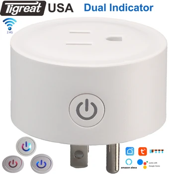 Wifi Plug Smart Socket usa Remote Control Timer Tuya Alexa Google Home automation Power WI-FI outlet us homekit ifttt wireless
Wifi Plug Smart Socket usa Remote Control Timer Tuya Alexa Google Home automation Power WI-FI outlet us homekit ifttt wireless