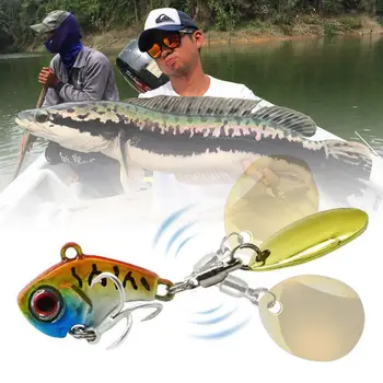 5pcs/set Luya Bait Metal Vib Small Cyclone Fast Rotation Vibration Vib Sequins Sea Fishing Freshwater Bait Outdoor Fishing Gear
5pcs/set Luya Bait Metal Vib Small Cyclone Fast Rotation Vibration Vib Sequins Sea Fishing Freshwater Bait Outdoor Fishing Gear