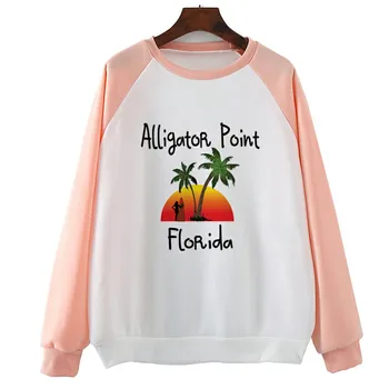 Alligator Point Florida New Arrival Hooded With Prints Casual Fashion Long Sleeve Hoodies For Women Clothing
Alligator Point Florida New Arrival Hooded With Prints Casual Fashion Long Sleeve Hoodies For Women Clothing