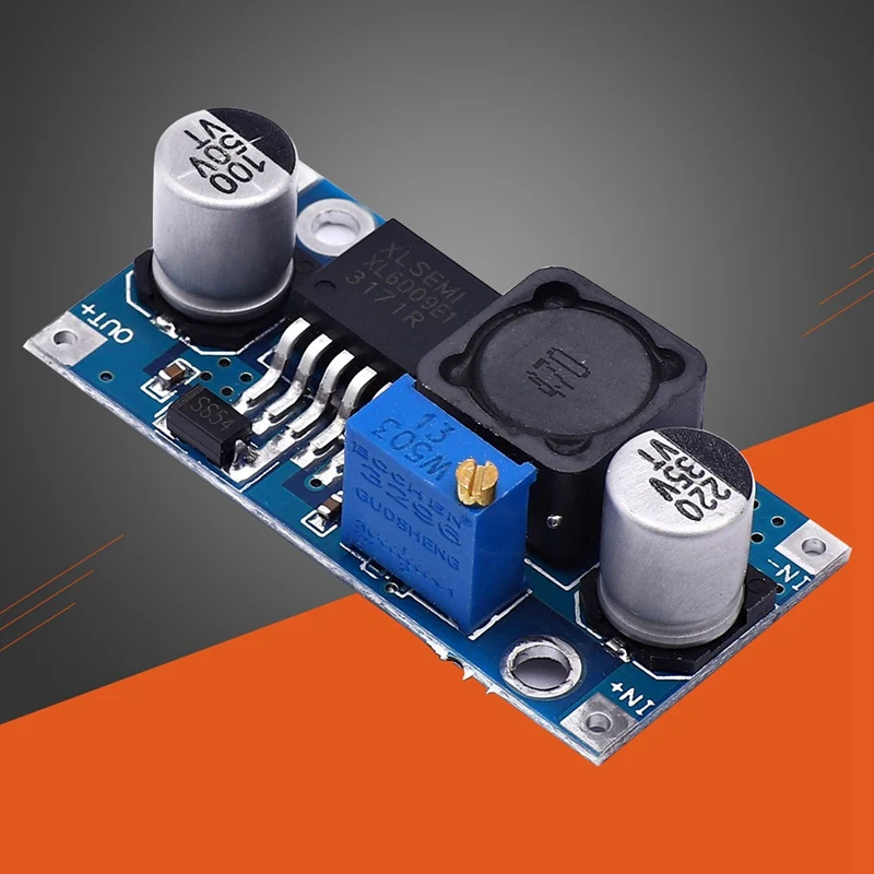 DC-DC Durable Boost Module 3-32V 4A Adjustable Step Up Converter XL6009 Power Supply Module Electrical Equipments 43*21*14mm
DC-DC Durable Boost Module 3-32V 4A Adjustable Step Up Converter XL6009 Power Supply Module Electrical Equipments 43*21*14mm