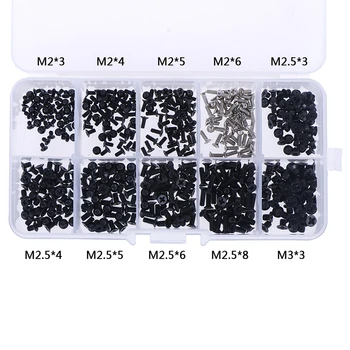 500Pc M2.3 M3 Screw Laptop Screwdriver Set Micro Computer Case Assemble Repair Electronic Mini Digital Mechanical Screw Kit
500Pc M2.3 M3 Screw Laptop Screwdriver Set Micro Computer Case Assemble Repair Electronic Mini Digital Mechanical Screw Kit