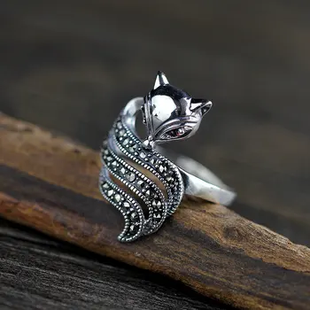 2019 Special Offer Anel Feminino S925 Sterling Jewelry Vintage Women's Ring Marcus Stone Fox Border Accessory Hand Ornament
2019 Special Offer Anel Feminino S925 Sterling Jewelry Vintage Women's Ring Marcus Stone Fox Border Accessory Hand Ornament