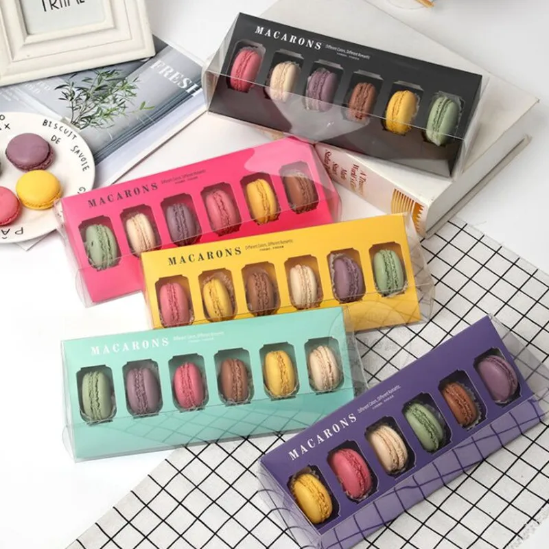 5pcs High Quality six color for wedding or party use macaron boxTransparent macaroon box with open window and plastic paper box
5pcs High Quality six color for wedding or party use macaron boxTransparent macaroon box with open window and plastic paper box