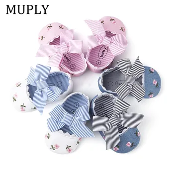 2019 Floral Embroidery Baby Shoes For Newborn Baby Girl Striped Bow First Walker Soft Soles Cute Toddler Anti-Slip Princess Shoe
2019 Floral Embroidery Baby Shoes For Newborn Baby Girl Striped Bow First Walker Soft Soles Cute Toddler Anti-Slip Princess Shoe