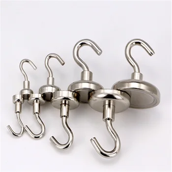 1PC Neodymium N52 Magnet Vertical Pull-force 3KG 4KG 6KG Hook Earth Magnet Multifunction Fridge Sticker Hooks Magnetic Base
1PC Neodymium N52 Magnet Vertical Pull-force 3KG 4KG 6KG Hook Earth Magnet Multifunction Fridge Sticker Hooks Magnetic Base