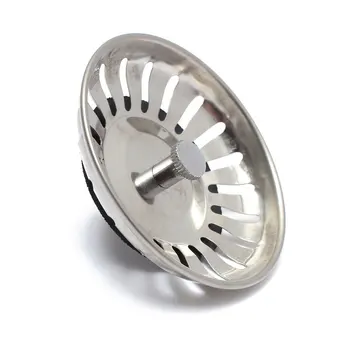 1pcs Kitchen Drains Strainers Home Sink Basin Stainless Steel Filter Drainer Waste Liquid Waste Plug Drainage Filter Basket
1pcs Kitchen Drains Strainers Home Sink Basin Stainless Steel Filter Drainer Waste Liquid Waste Plug Drainage Filter Basket