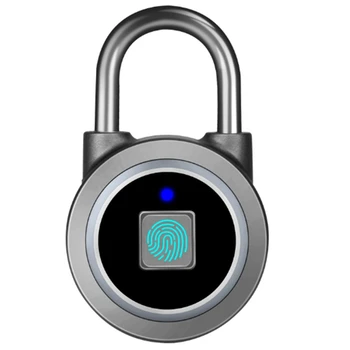 Smart Keyless Fingerprint Padlock Waterproof APP Control Lock Fingerprint Unlock Anti-Theft Security Padlock Cabinet Door Luggag
Smart Keyless Fingerprint Padlock Waterproof APP Control Lock Fingerprint Unlock Anti-Theft Security Padlock Cabinet Door Luggag