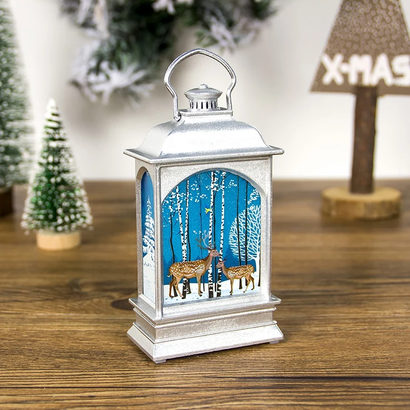 2 Pcs Set Christmas Light Decorations Craft Home Decor Hanging Pendant Creative Small Wind Lamp Ornament Painted Lights
2 Pcs Set Christmas Light Decorations Craft Home Decor Hanging Pendant Creative Small Wind Lamp Ornament Painted Lights