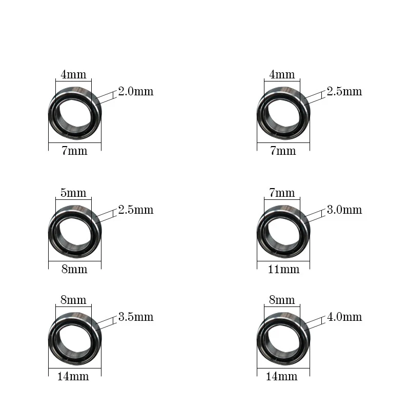 Stainless Steel Bearing For Fishing Reel Modified Seawater Proof Rust-proof Bearings Hardware Tools Transmission Parts Pelin
Stainless Steel Bearing For Fishing Reel Modified Seawater Proof Rust-proof Bearings Hardware Tools Transmission Parts Pelin