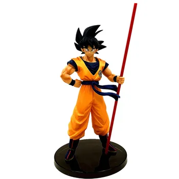 27cm Dragon Ball Figure Black Hair Goku Stick Action Figures Pvc Anime Models Colection Toys
27cm Dragon Ball Figure Black Hair Goku Stick Action Figures Pvc Anime Models Colection Toys