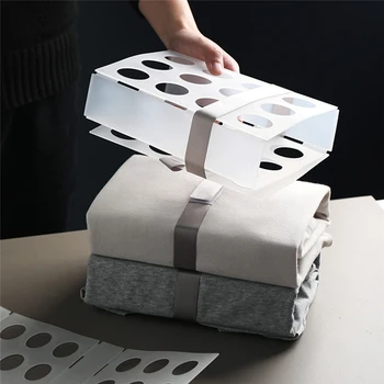 10Pc/Set Clothes Storage Artifact Lazy Home Folding Board Simple PP Hard Hollow-carved Design Creative Home Storage Organization
10Pc/Set Clothes Storage Artifact Lazy Home Folding Board Simple PP Hard Hollow-carved Design Creative Home Storage Organization