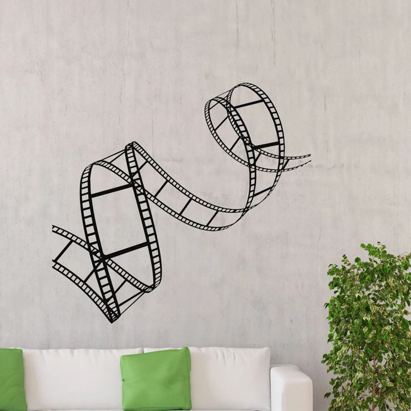 Фото Пленка полоса Наклейка на стену домашний кинотеатр кино лента виниловая