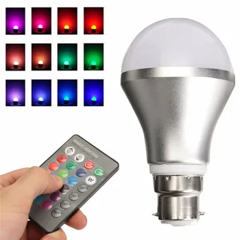1 Set Adjustable LED Light Bulb B22 Bayonet RGB Color Changing With IR Remote Controller for Home Support Dropshipping
1 Set Adjustable LED Light Bulb B22 Bayonet RGB Color Changing With IR Remote Controller for Home Support Dropshipping