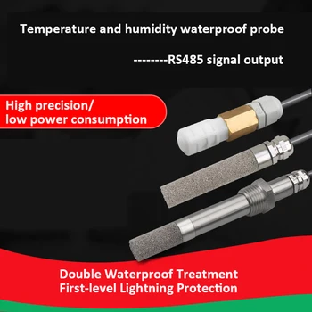 Temperature and humidity sensor probe RS485 collector module real-time monitoring waterproof high temperature dustproof transmit
Temperature and humidity sensor probe RS485 collector module real-time monitoring waterproof high temperature dustproof transmit