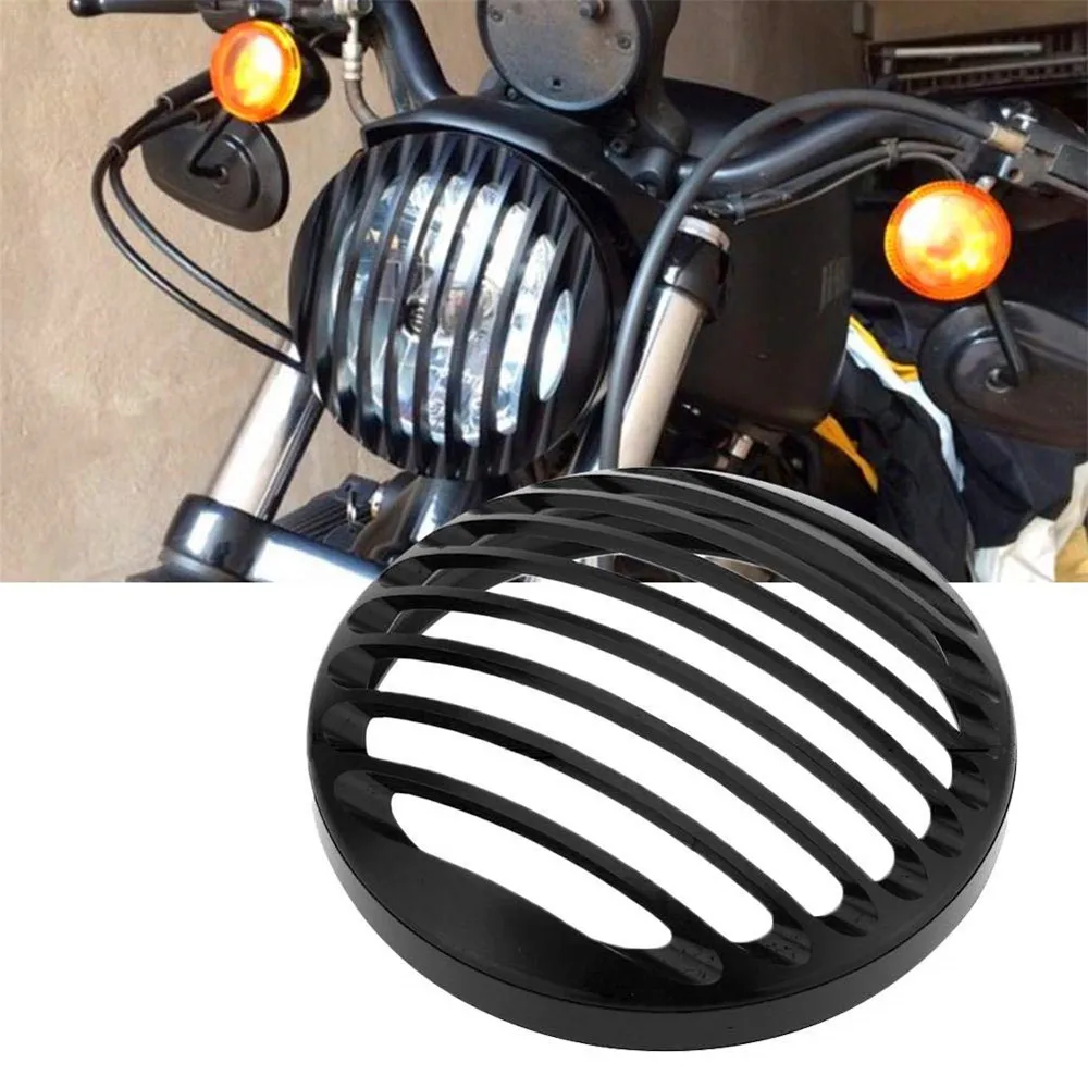 Headlights Grill Cover Motorcycle Headlight CNC Grill Side Mount Universal Cover Mask Headlamp Billet Cover for Harley Motor
Headlights Grill Cover Motorcycle Headlight CNC Grill Side Mount Universal Cover Mask Headlamp Billet Cover for Harley Motor