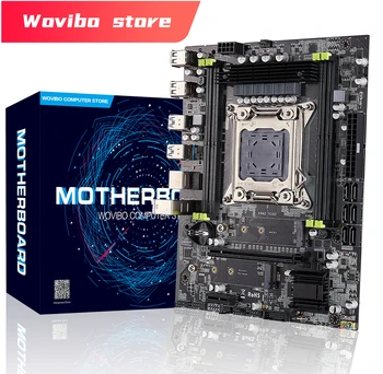 New X99 LGA 2011V3 Motherboard with M.2 NVME SSD DDR4 Four Channels 4 DIMM Memory X99 Motherboard 2011-3 For Intel Xeon E5 CPU
New X99 LGA 2011V3 Motherboard with M.2 NVME SSD DDR4 Four Channels 4 DIMM Memory X99 Motherboard 2011-3 For Intel Xeon E5 CPU