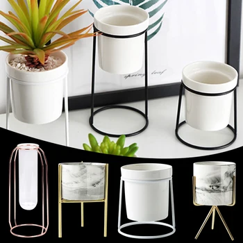 Flower Pot Glass Home Flower Stand Flower Pot Rack Holder Garden Plant Decor Vase
Flower Pot Glass Home Flower Stand Flower Pot Rack Holder Garden Plant Decor Vase