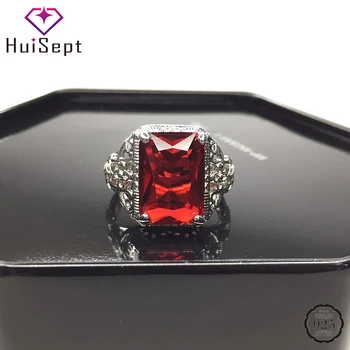HuiSept Vintage 925 Silver Jewelry Ring for Women Geometric Shape Ruby Gemstone Wedding Promise Party Ornaments Rings Wholesale
HuiSept Vintage 925 Silver Jewelry Ring for Women Geometric Shape Ruby Gemstone Wedding Promise Party Ornaments Rings Wholesale