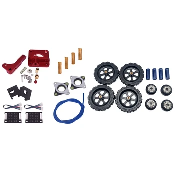 1set Springs Extruder Sock Tube Stepper Dampers Smoother & 4Set Heated Bed Spring Pulleys Leveling Kit for Cr10 Ender-3
1set Springs Extruder Sock Tube Stepper Dampers Smoother & 4Set Heated Bed Spring Pulleys Leveling Kit for Cr10 Ender-3