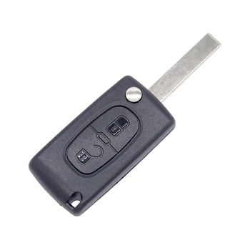 2 Button Car Key Case Fob Shell Replaceable Folding Flip Key Cover HU83 Blade For Peugeot 308 307 207 407 Fit CE0536 Remote Key
2 Button Car Key Case Fob Shell Replaceable Folding Flip Key Cover HU83 Blade For Peugeot 308 307 207 407 Fit CE0536 Remote Key
