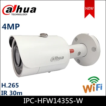 Dahua IP Camera 4MP wifi camera IPC-HFW1435S-W Security Camera IR H.265 Bullet Wi-Fi Network Camera
Dahua IP Camera 4MP wifi camera IPC-HFW1435S-W Security Camera IR H.265 Bullet Wi-Fi Network Camera