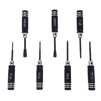 Set of 7 Hex Screwdriver Tool Kit for RC Car Helicopter Plane 
Set of 7 Hex Screwdriver Tool Kit for RC Car Helicopter Plane