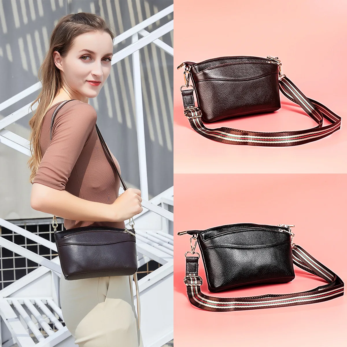 2019 Spring And Summer New Style Single-shoulder Bag for Women Fashion Models Versatile Mini WOMEN'S Leather Bags Cowhide Bag Sh
2019 Spring And Summer New Style Single-shoulder Bag for Women Fashion Models Versatile Mini WOMEN'S Leather Bags Cowhide Bag Sh