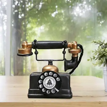 Retro Resin Artificial Telephone Model Vintage Style Home Decor Ornament Craft with Sufficient Durability and Ruggedness
Retro Resin Artificial Telephone Model Vintage Style Home Decor Ornament Craft with Sufficient Durability and Ruggedness