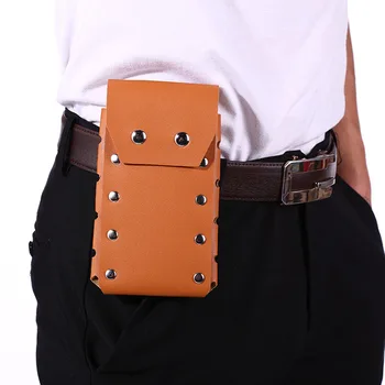 Unisex Rivet Waist Bag Classic Texture Delicate Design Chic PU Vintage Solid Mobile Phone Belt Pouch Small Bum Pocket
Unisex Rivet Waist Bag Classic Texture Delicate Design Chic PU Vintage Solid Mobile Phone Belt Pouch Small Bum Pocket