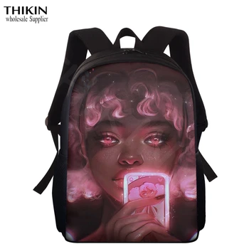 THIKIN Ethnic Style Art African Girl Printing School Bag Shoulder Backpack For School Junior Schoolbag Teenagers Large Schoolbag
THIKIN Ethnic Style Art African Girl Printing School Bag Shoulder Backpack For School Junior Schoolbag Teenagers Large Schoolbag