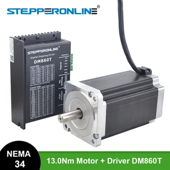 1 Axis CNC Kit 13Nm/1841oz.in Nema 34 Stepper Motor & Driver CNC Mill Router Lathe Robot
1 Axis CNC Kit 13Nm/1841oz.in Nema 34 Stepper Motor & Driver CNC Mill Router Lathe Robot