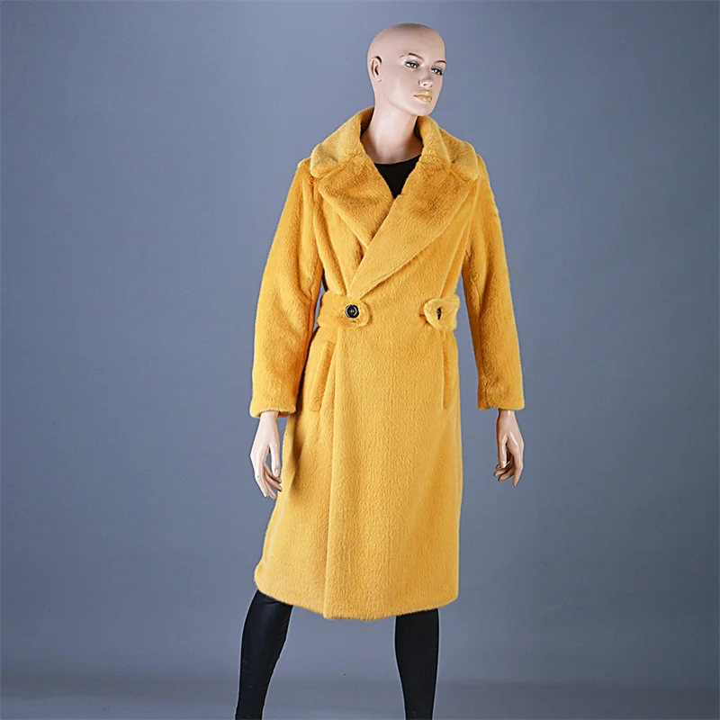 Women's 2021 winter jacket fashion new plus size long belt high-end warm parker Thicken mink white yellow black blue coat
Women's 2021 winter jacket fashion new plus size long belt high-end warm parker Thicken mink white yellow black blue coat