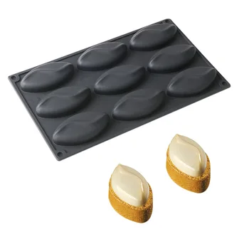 Ellipse Pointed Mousse Wave Modeling Mousse Silicone Mold Bakery DIY Ice Cream Chocolate Filling Cake Mold
Ellipse Pointed Mousse Wave Modeling Mousse Silicone Mold Bakery DIY Ice Cream Chocolate Filling Cake Mold