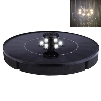 Solar Powered Floating Water Fountain Pump Panel with LED Light for Pool Garden Pond Watering Submersible Lantern Spotlight
Solar Powered Floating Water Fountain Pump Panel with LED Light for Pool Garden Pond Watering Submersible Lantern Spotlight