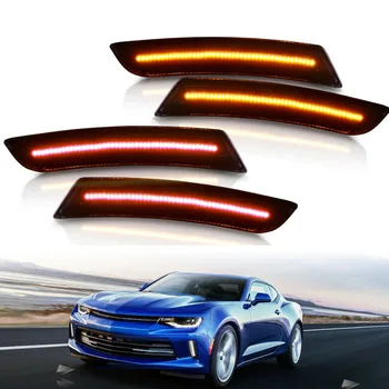 For Chevy 4pcs Amber/Red LED Side Marker Lights Front Rear Lamp Set ABS Plastic Lens For Camaro 2016-2019
For Chevy 4pcs Amber/Red LED Side Marker Lights Front Rear Lamp Set ABS Plastic Lens For Camaro 2016-2019
