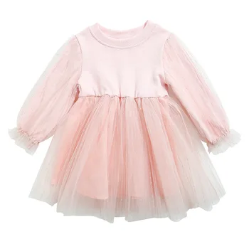WLG Girls Princess Dresses Kids Spring Autumn Mesh Pink Beige Black Ruffle Dress Baby Girl Cute Party Clothes for 2-6 Years
WLG Girls Princess Dresses Kids Spring Autumn Mesh Pink Beige Black Ruffle Dress Baby Girl Cute Party Clothes for 2-6 Years
